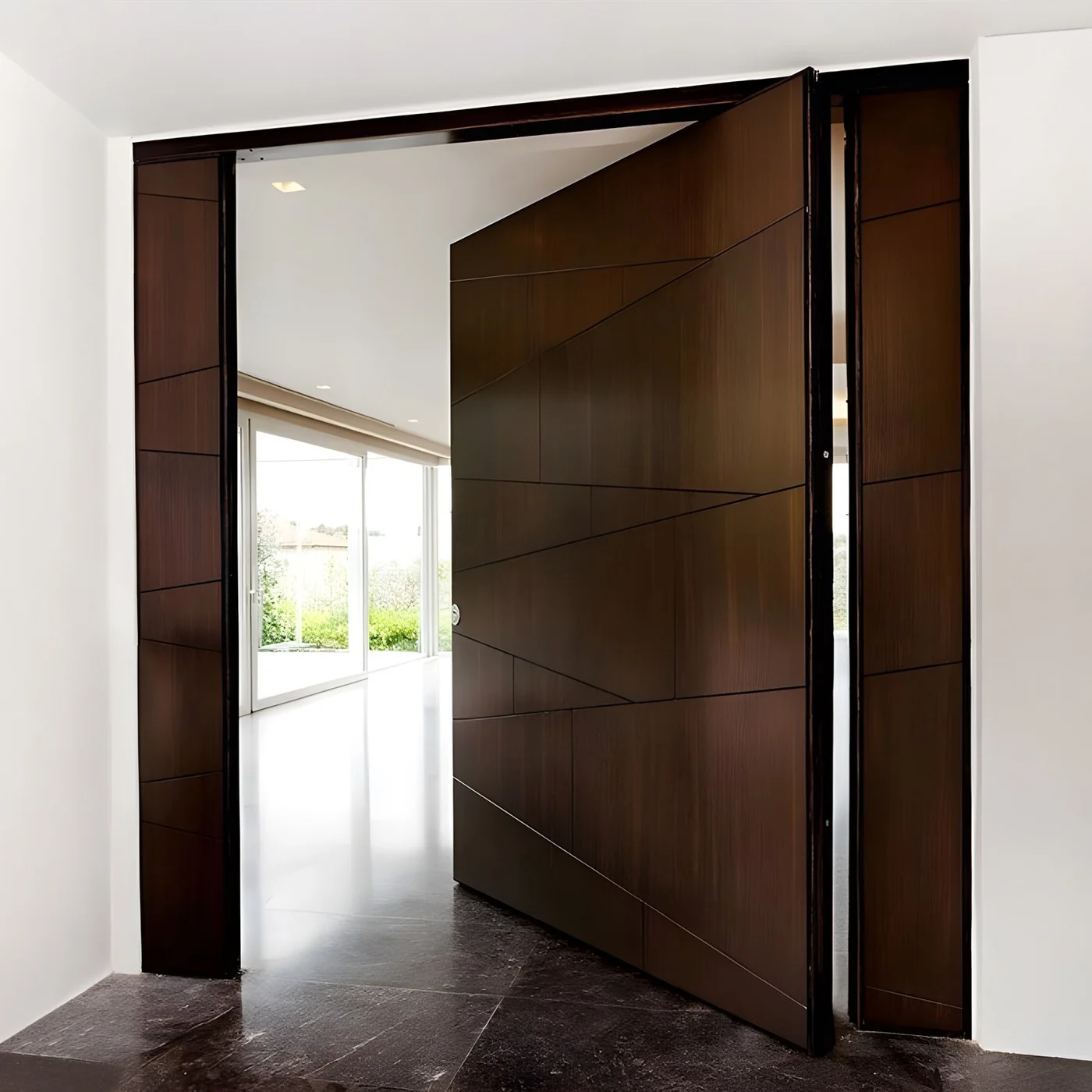 Classic-style pivot door design reference 0020 from the AsvntDoor design library